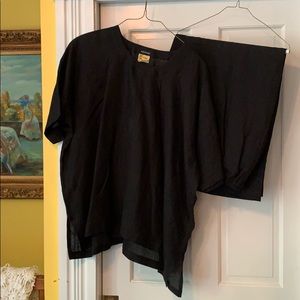 Linen shirt and pant set